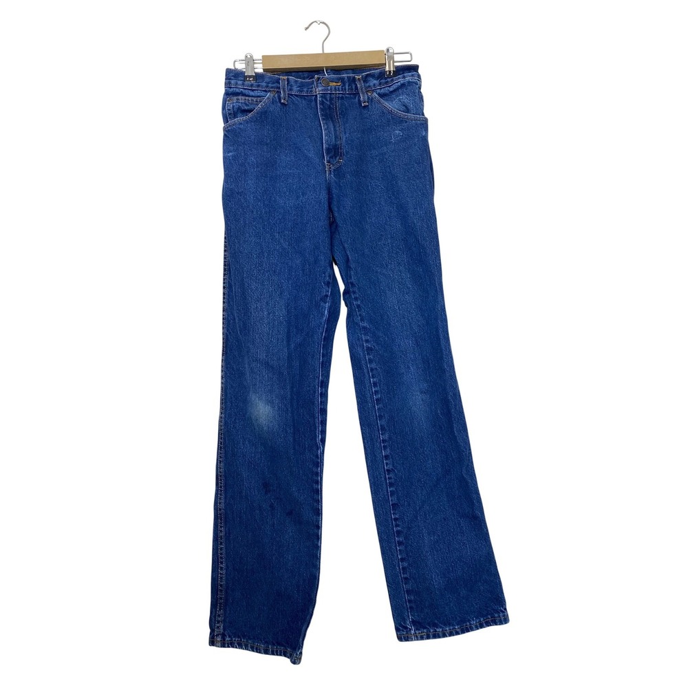 Dickies Mens Straight Leg Workwear Jeans Blue Denim